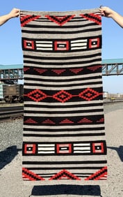 Mexican Wool Blend Saddle Blanket Rug