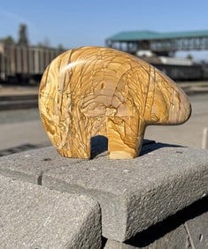 Carved Stone Bear Fetish