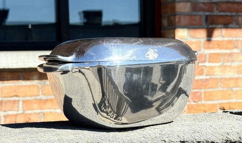 Mid Century Nambe Aluminum No 13 Dutch Oven