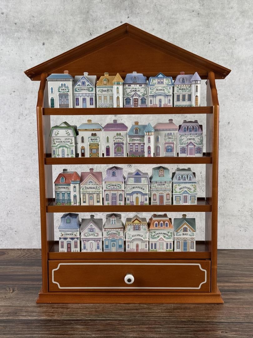 1989 Lenox Porcelain Spice Village Set (1 of 11)