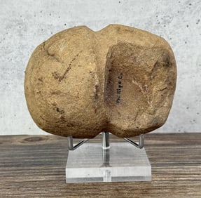 Ancient Native American Indian Stone Hammer Head