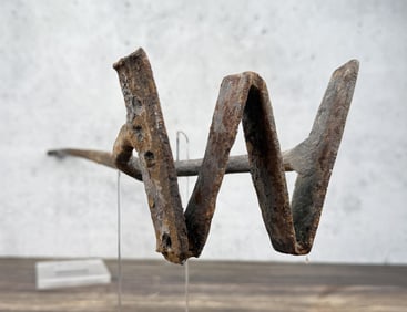 Antique Montana Cowboy Ranch Branding Iron