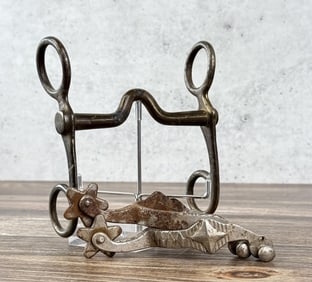Montana Ranch Used North & Judd Spurs