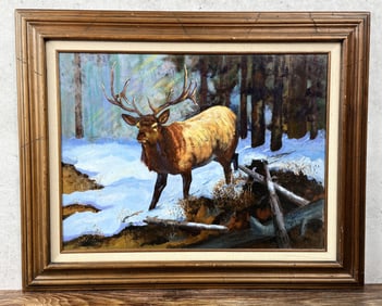 Ruth Ellen Painting Of Elk