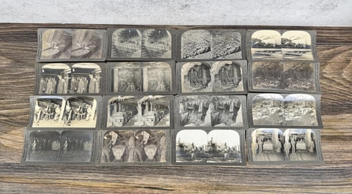 Collection of Antique Keystone Mining Stereoviews