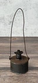 Antique Coal Miners Oil Wick Lamp