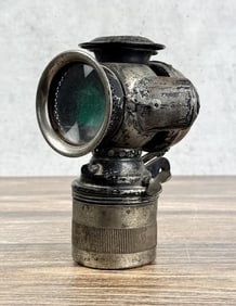 Badger Brass Solar Bicycle Carbide Lamp Lantern