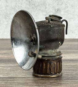 Montana Streamlined Justrite Carbide Miners Lamp