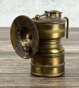 Butte Montana Arrow Carbide Miners Lamp