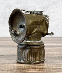 Butte Montana Justrite Carbide Miners Lamp