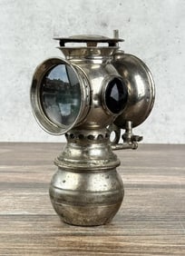 Badger Brass Solar Bicycle Carbide Lamp Lantern