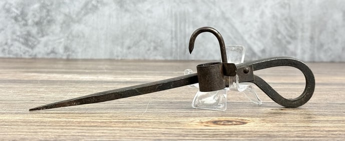 Butte Montana Pistol Grip Miners Candlestick