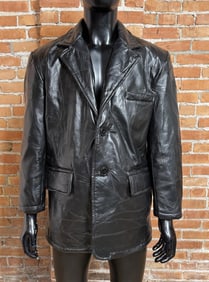 Haband Executive Decision Leather Jacket