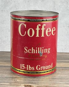 Schilling Drip Coffee Tin Can