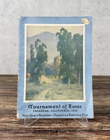 1929 Tournament of Roses Program