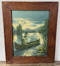 Antique Indian Maiden Print