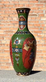 Antique Japanese Cloisonne Vase