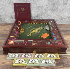 1991 Franklin Mint Monopoly Board Game