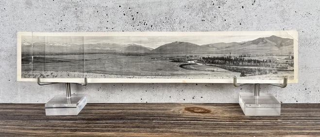 1937 Fort Missoula Montana Birdseye Photo