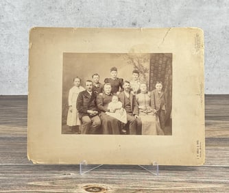 J.P. Ball Montana Black Photographer Cabinet Photo