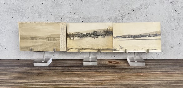 Missoula Montana Great Flood RPPC Postcards