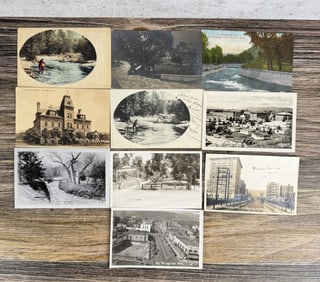 Collection of Antique Montana Postcards