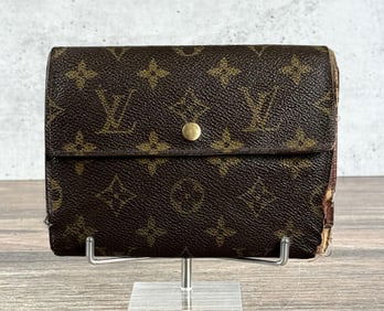 Vintage Louis Vuitton Monogram Clutch Wallet