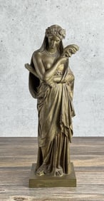 Francisque Joseph Duret La Comedie Bronze