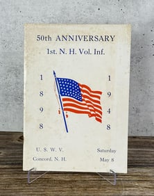 1st New Hampshire Volunteers 50th Program