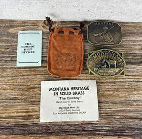Montana Belt Buckles