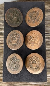 WWI WW1 US Cavalry Bridle Rosettes