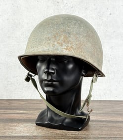 Korean Vietnam War Rear Seam M1 US Army Helmet