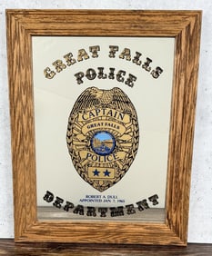 Great Falls Montana Police Department Mirror
