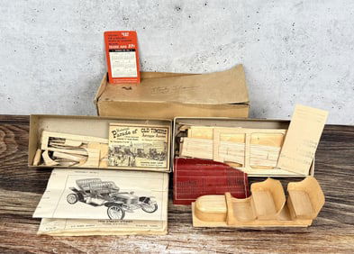 1909 Stanley Steamer Wooden Model Kit