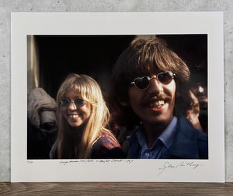 Gene Anthony George Harrison Signed Photo