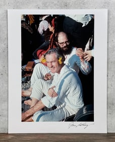 Gene Anthony Timothy Leary Signed Photo