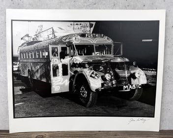 Gene Anthony Magic Bus Further Signed Photo