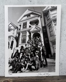 Gene Anthony Grateful Dead SF Bands Signed Photo