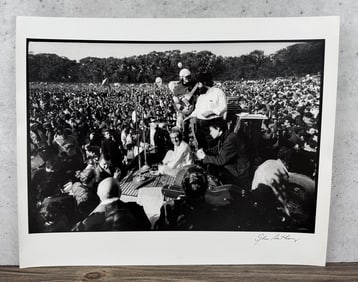 Gene Anthony Timothy Leary Human Be-In Signed
