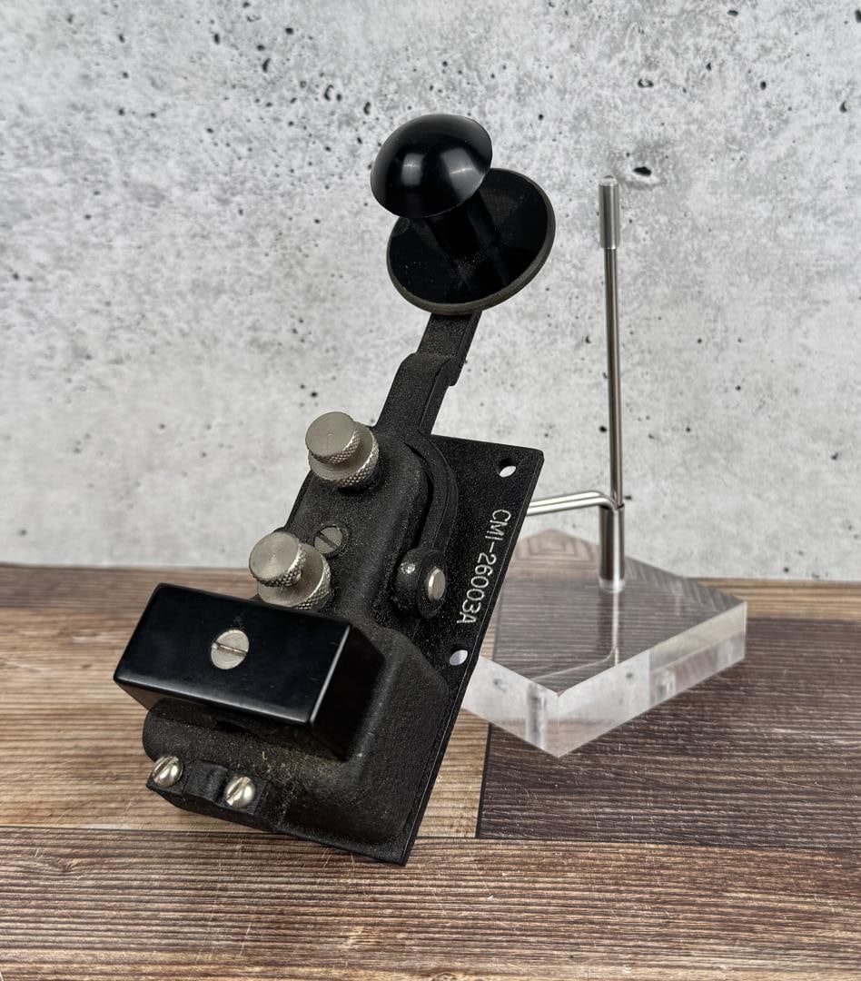 WW2 US Navy Flameproof US Navy Telegraph Key: CMI-26003A