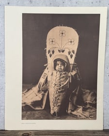 Edward Curtis Nez Perce Babe Photogravure