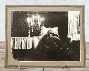 Post Mortem Catholic Memorial Cabinet Photo