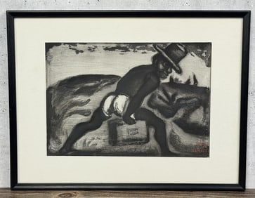 Georges Rouault Le Noir Libere Aquatint