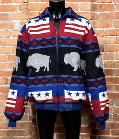 Pendleton Wool Buffalo Bomber Jacket Coat