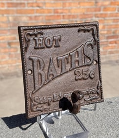 Hot Baths Cast Iron Towel Hook