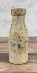 Antique Carnival Knock Down Pin Milk Bottle