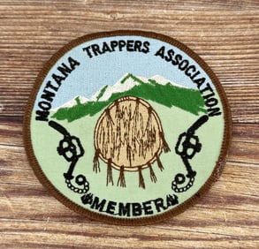 Montana Trappers Association Patch