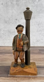 ANRI Ranchouse Carved Drunken Man Bottle Opener