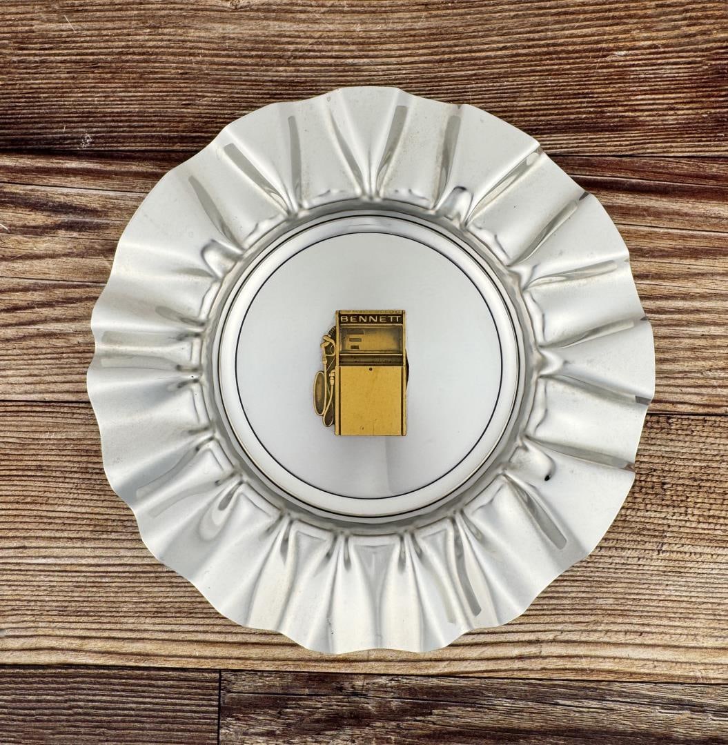 Bennett Gasoline Advertising Ashtray (1 of 3)