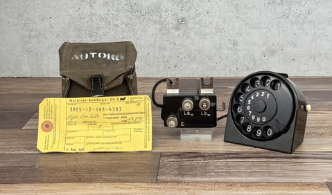 German Military Field Telephone